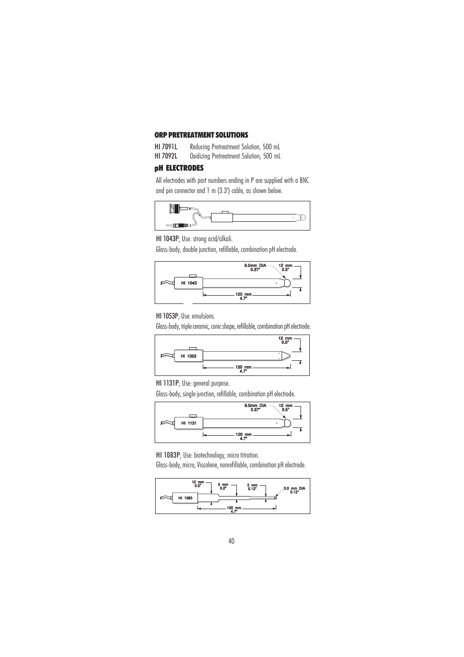 Hanna Instruments HI 2221 User Manual | Page 40 / 44