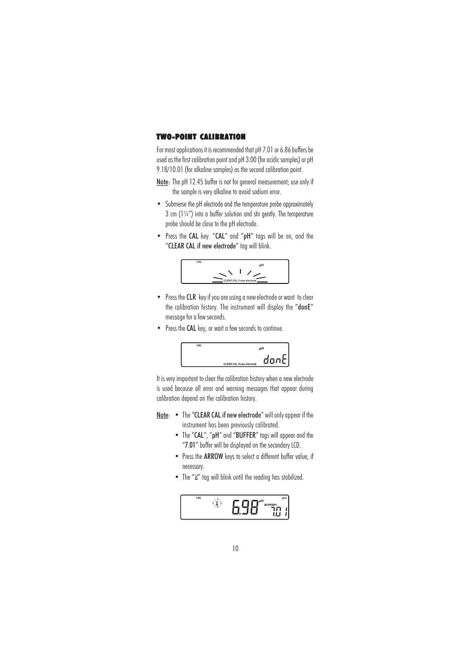 Hanna Instruments HI 2222 User Manual | Page 10 / 40