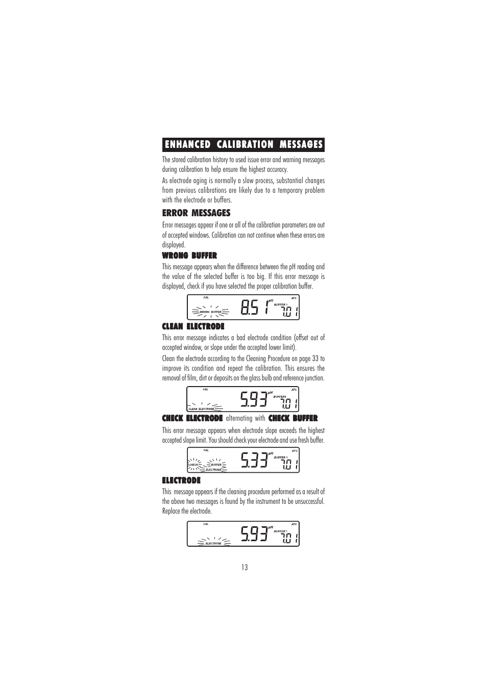 Hanna Instruments HI 2222 User Manual | Page 13 / 40