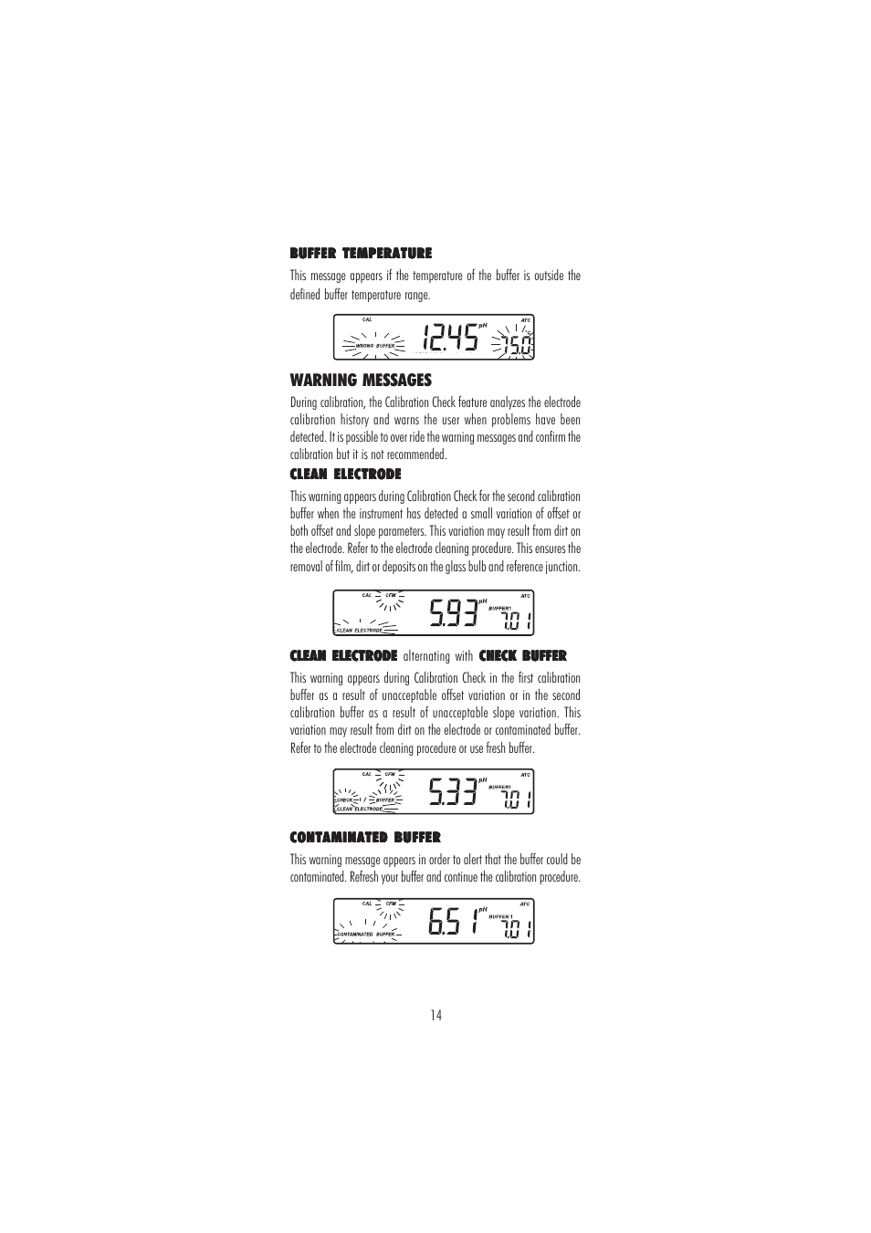 Hanna Instruments HI 2222 User Manual | Page 14 / 40