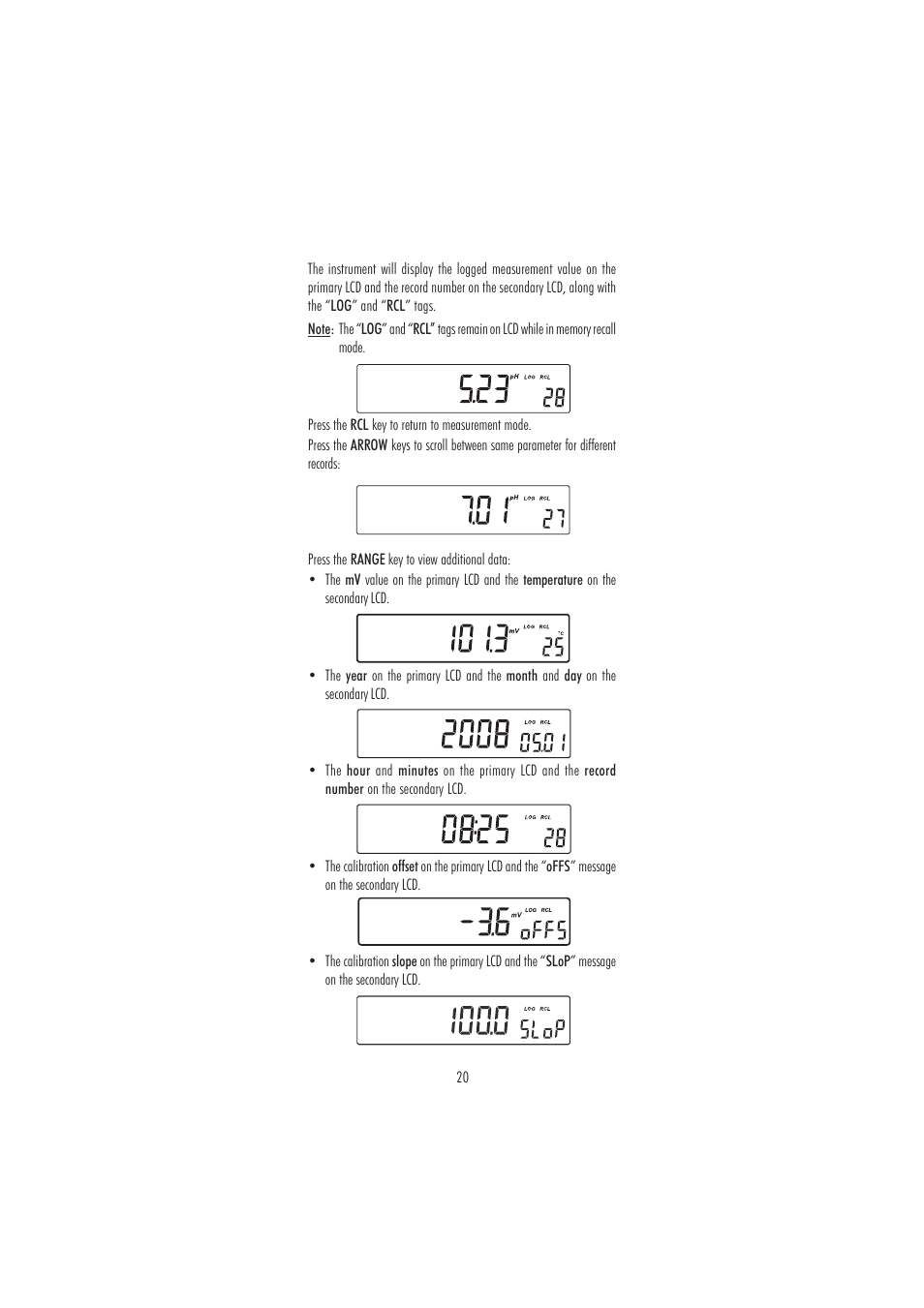 Hanna Instruments HI 2222 User Manual | Page 20 / 40