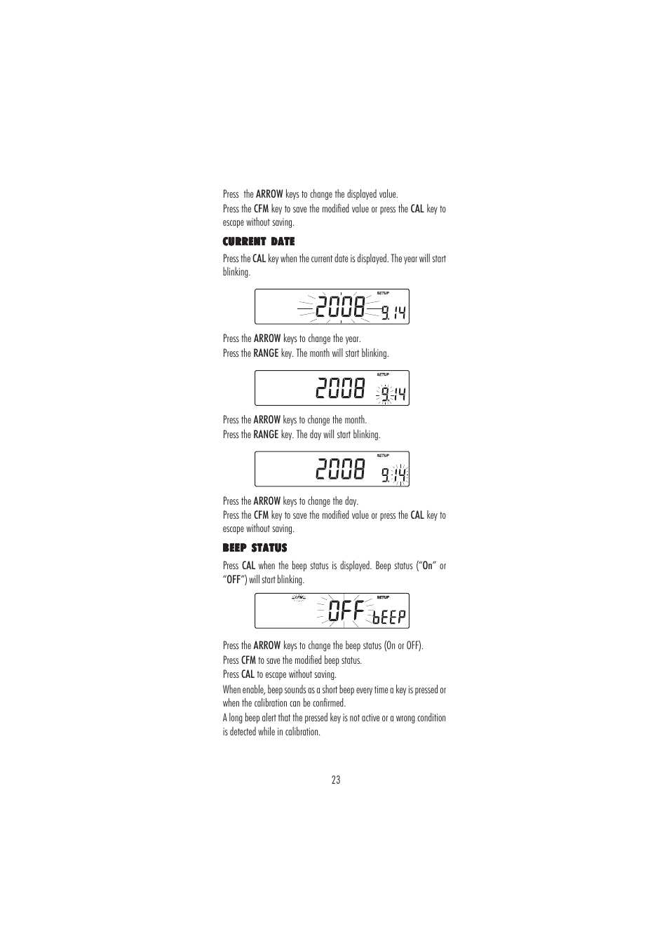 Hanna Instruments HI 2222 User Manual | Page 23 / 40