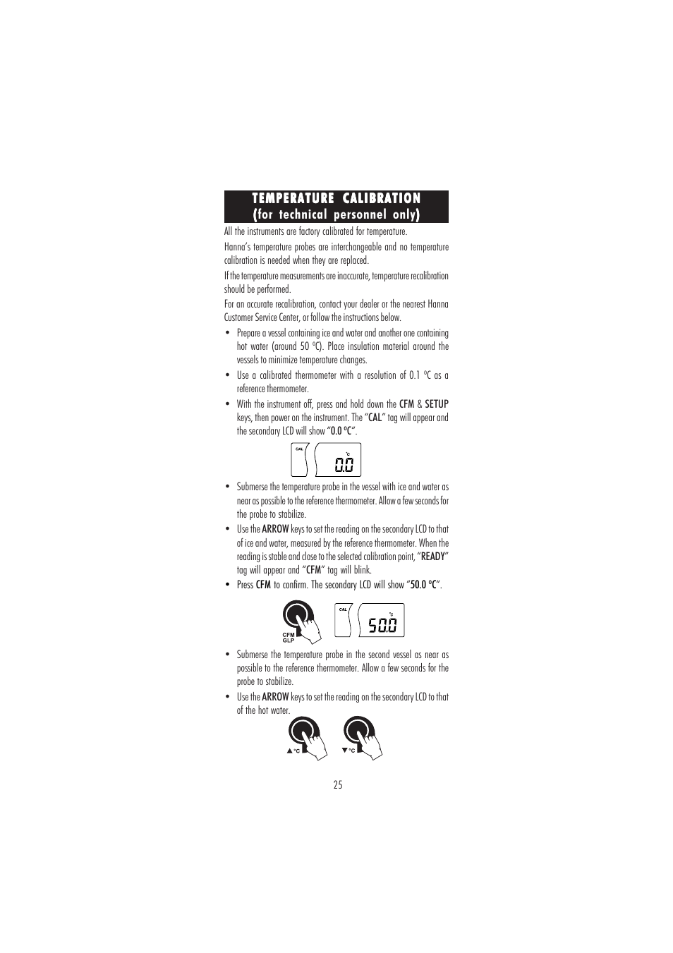 Hanna Instruments HI 2222 User Manual | Page 25 / 40