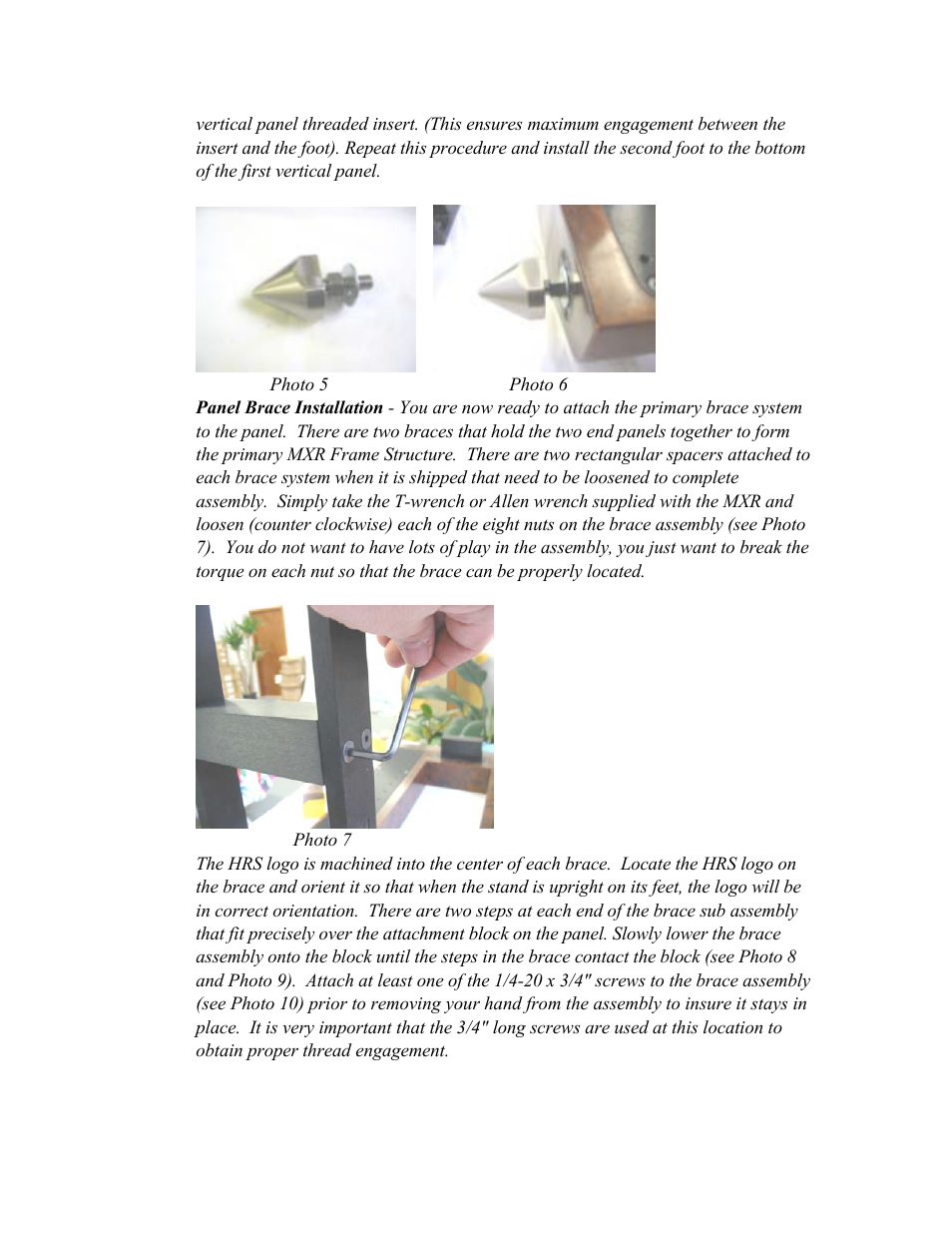 Harmonic Resolution Systems MXR Audio Stand User Manual | Page 7 / 22