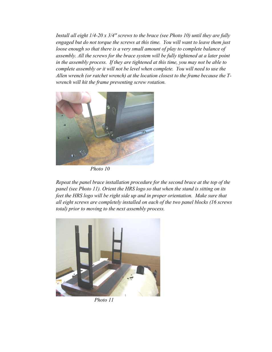 Harmonic Resolution Systems MXR Audio Stand User Manual | Page 9 / 22