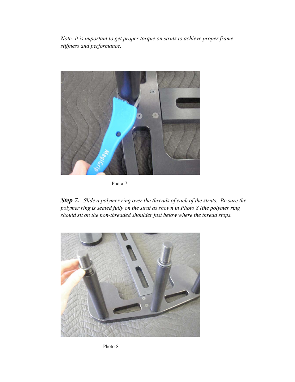 Step 7 | Harmonic Resolution Systems SXR Audio Stand User Manual | Page 10 / 20