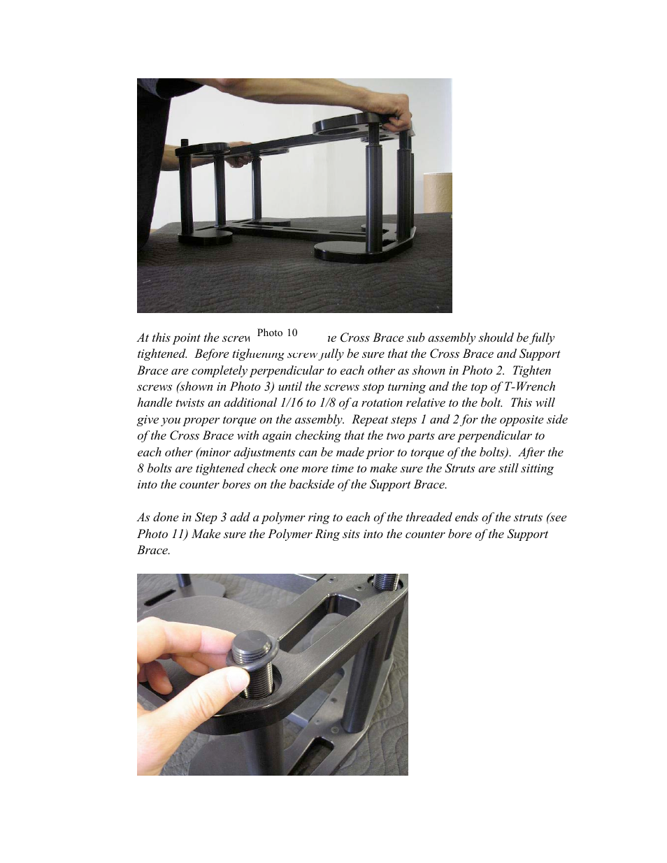 Harmonic Resolution Systems SXR Audio Stand User Manual | Page 12 / 20