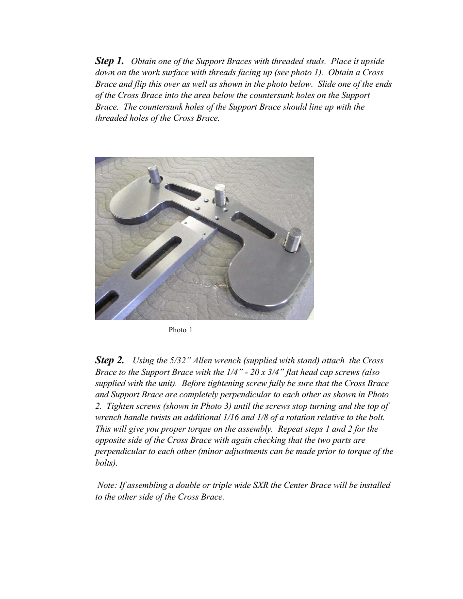 Harmonic Resolution Systems SXR Audio Stand User Manual | Page 6 / 20
