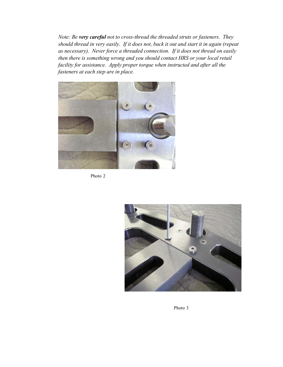 Harmonic Resolution Systems SXR Audio Stand User Manual | Page 7 / 20