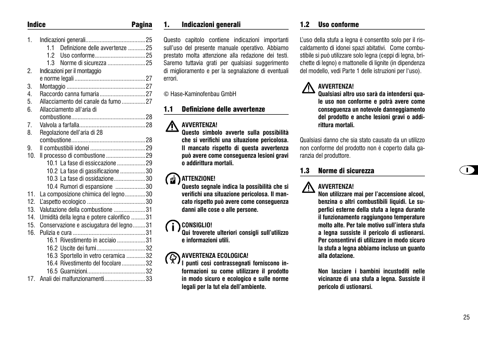 Hase Ottawa User Manual | Page 25 / 56