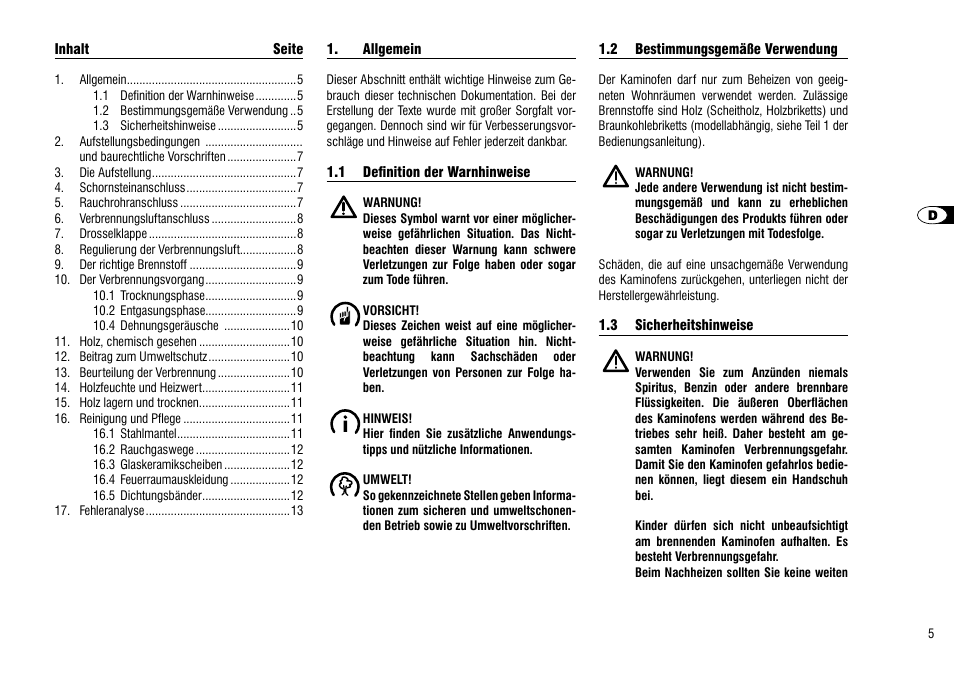 Hase Ottawa User Manual | Page 5 / 56