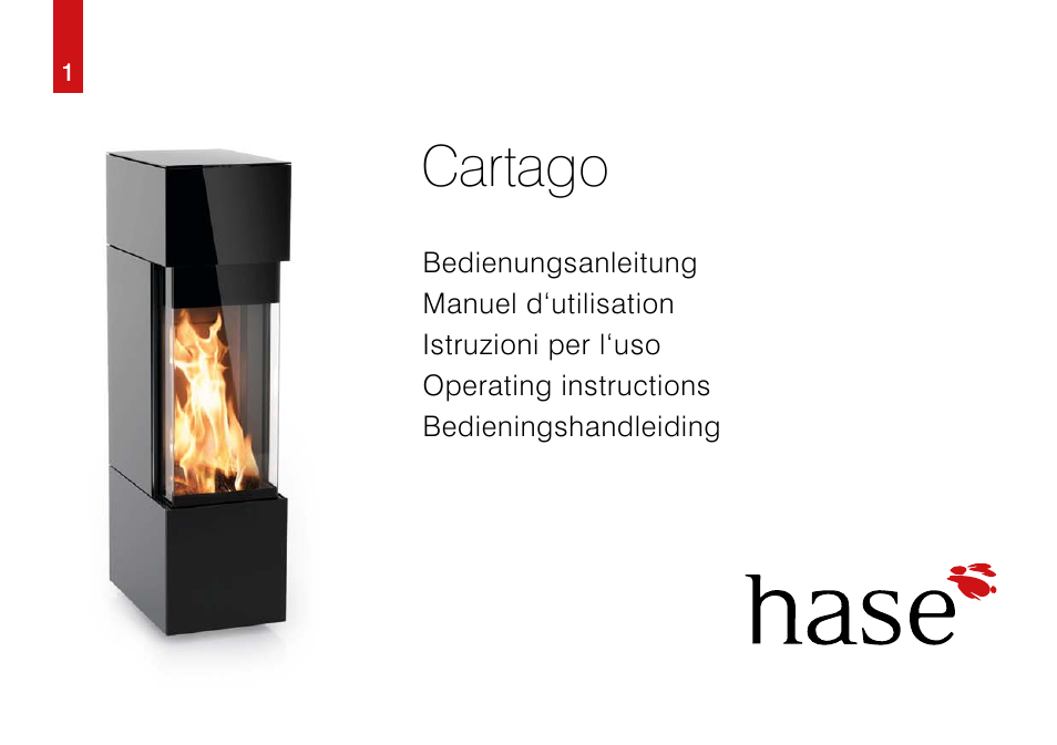 Hase Cartago User Manual | 48 pages