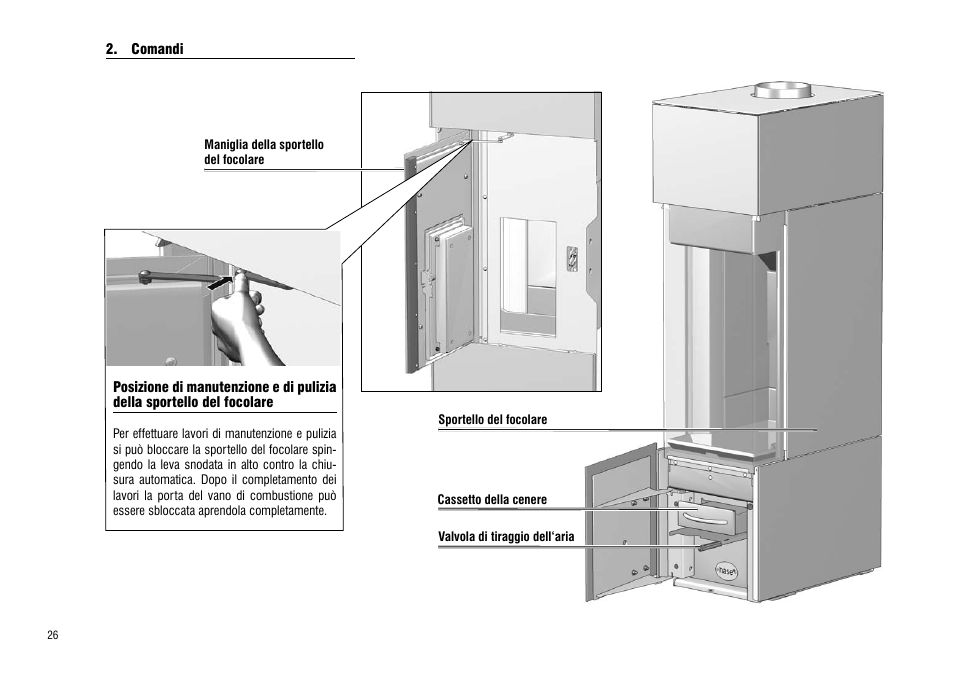 Comandi | Hase Cartago User Manual | Page 26 / 48