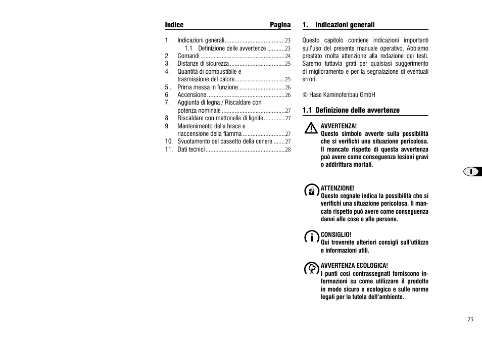 Hase Jena User Manual | Page 23 / 48