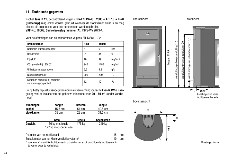 Hase Jena User Manual | Page 44 / 48