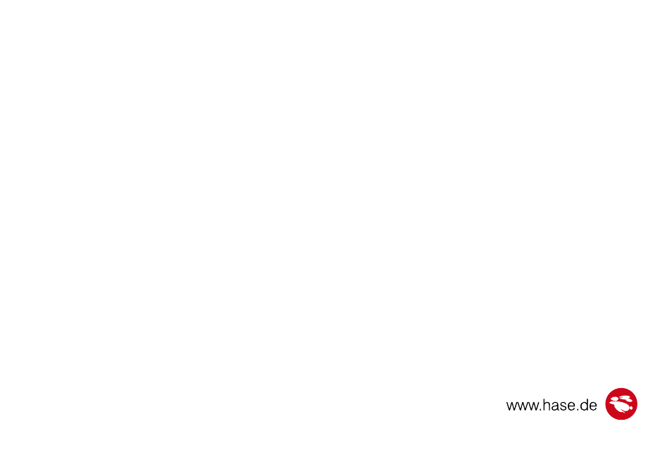 Hase Jena User Manual | Page 48 / 48