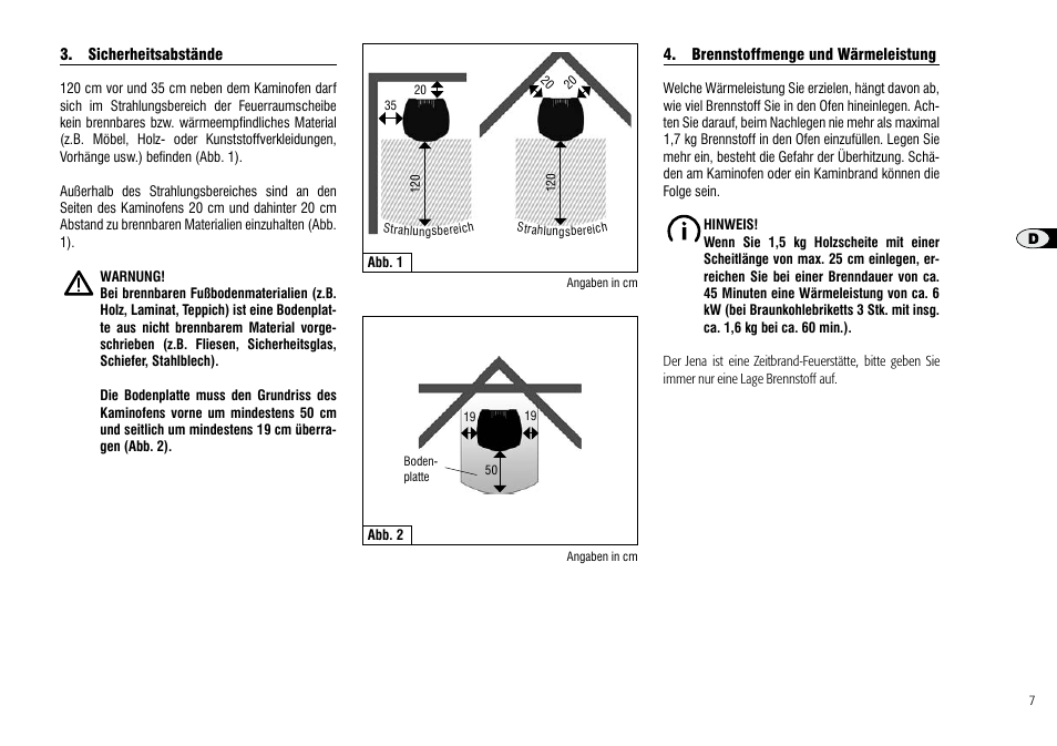 Hase Jena User Manual | Page 7 / 48