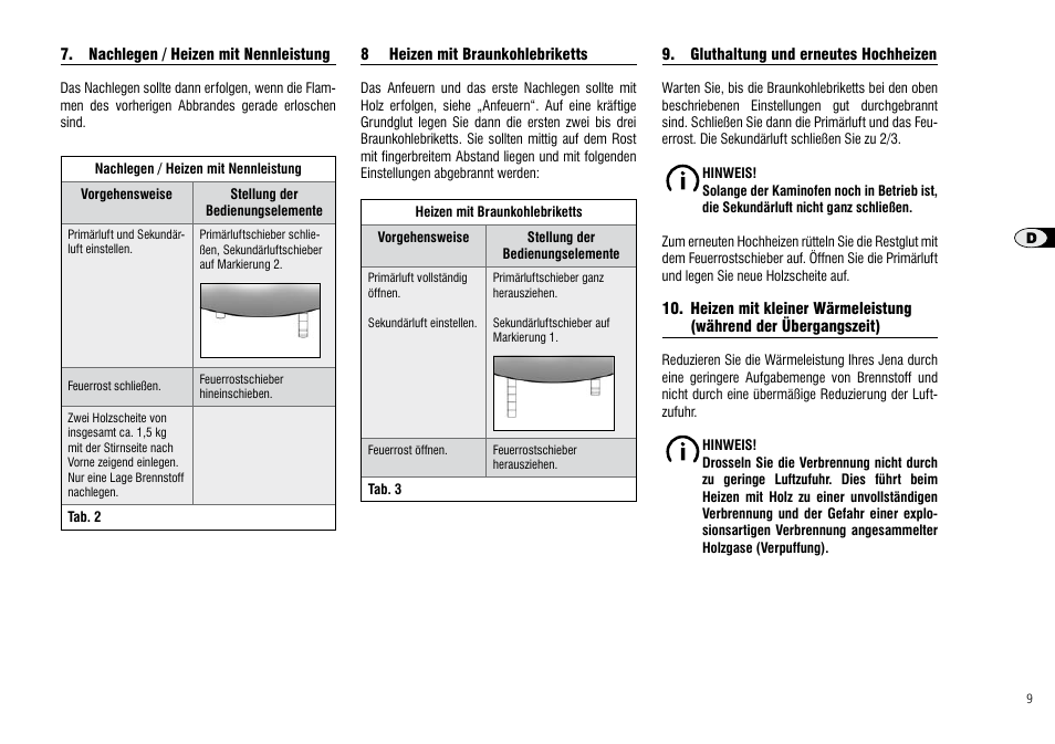 Hase Jena User Manual | Page 9 / 48
