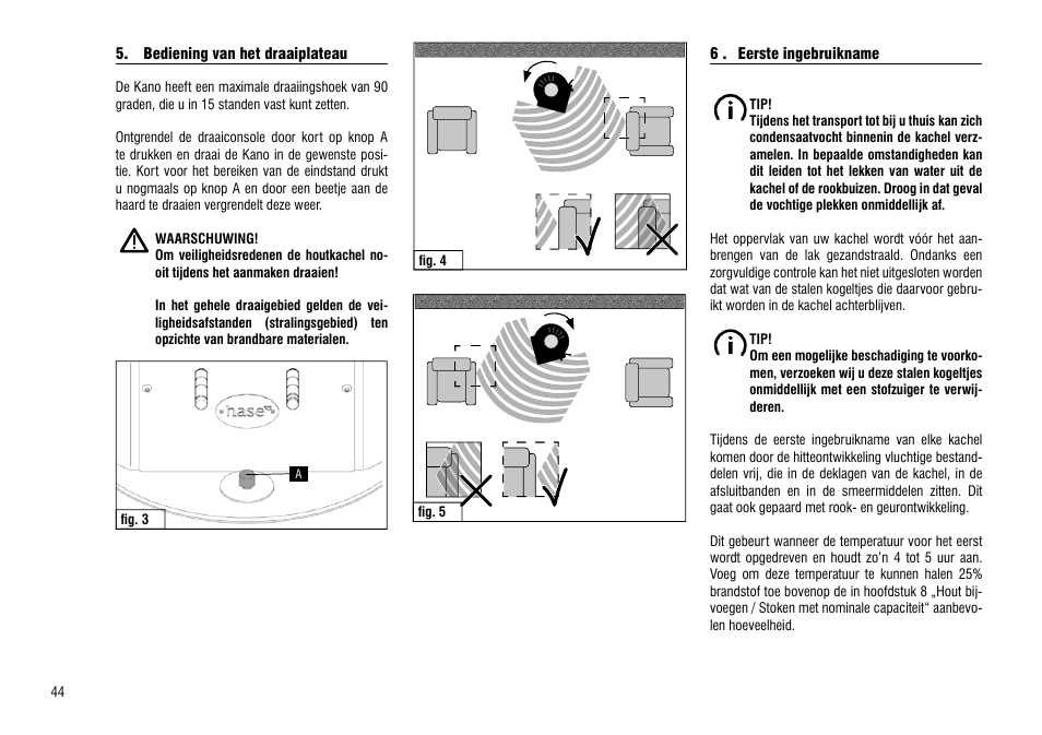 Hase Kano User Manual | Page 44 / 48