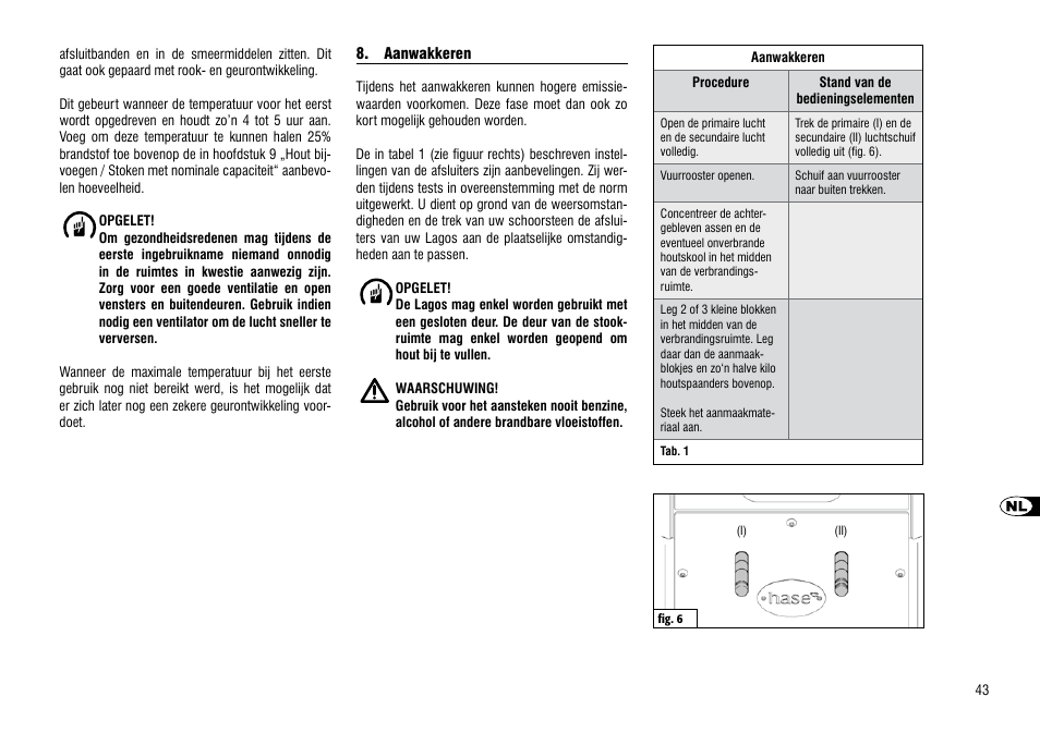 Hase Lagos User Manual | Page 43 / 46