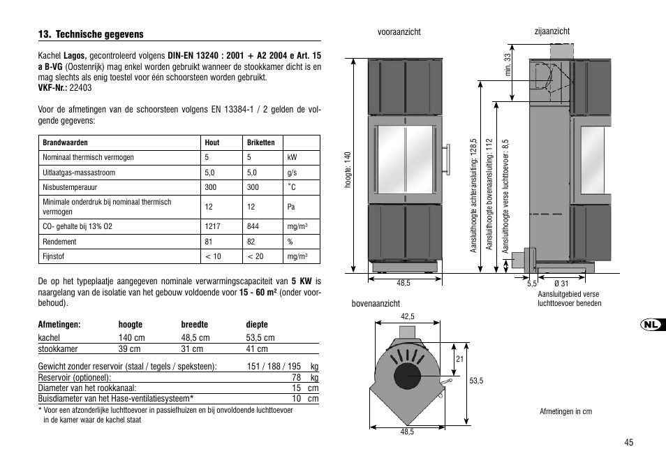 Hase Lagos User Manual | Page 45 / 46