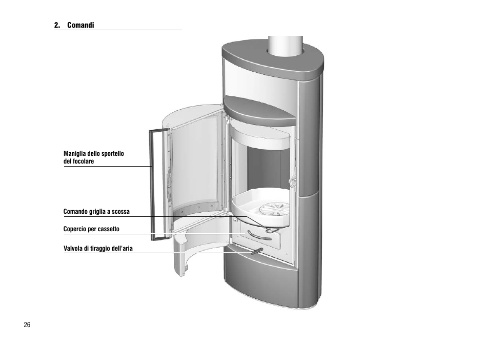 Comandi | Hase Luno User Manual | Page 26 / 56