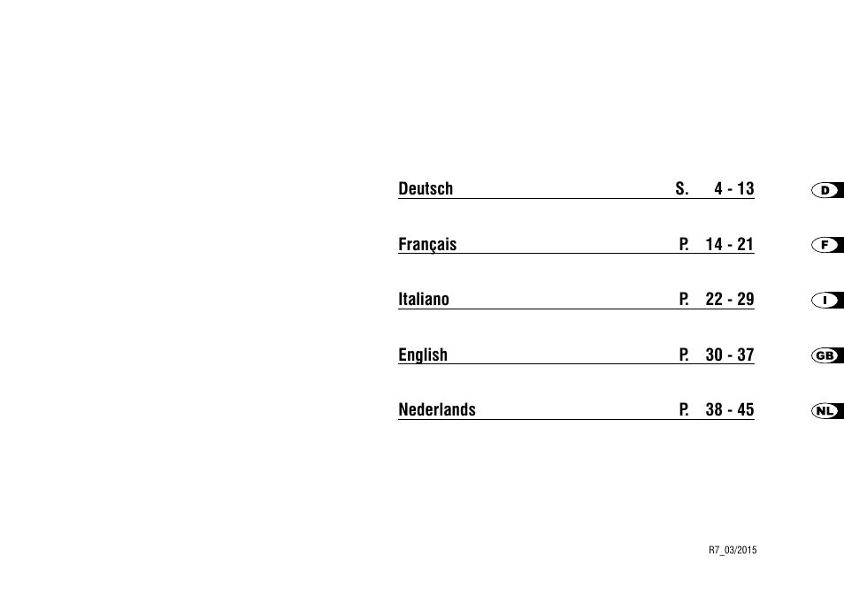 Hase Como User Manual | Page 3 / 48