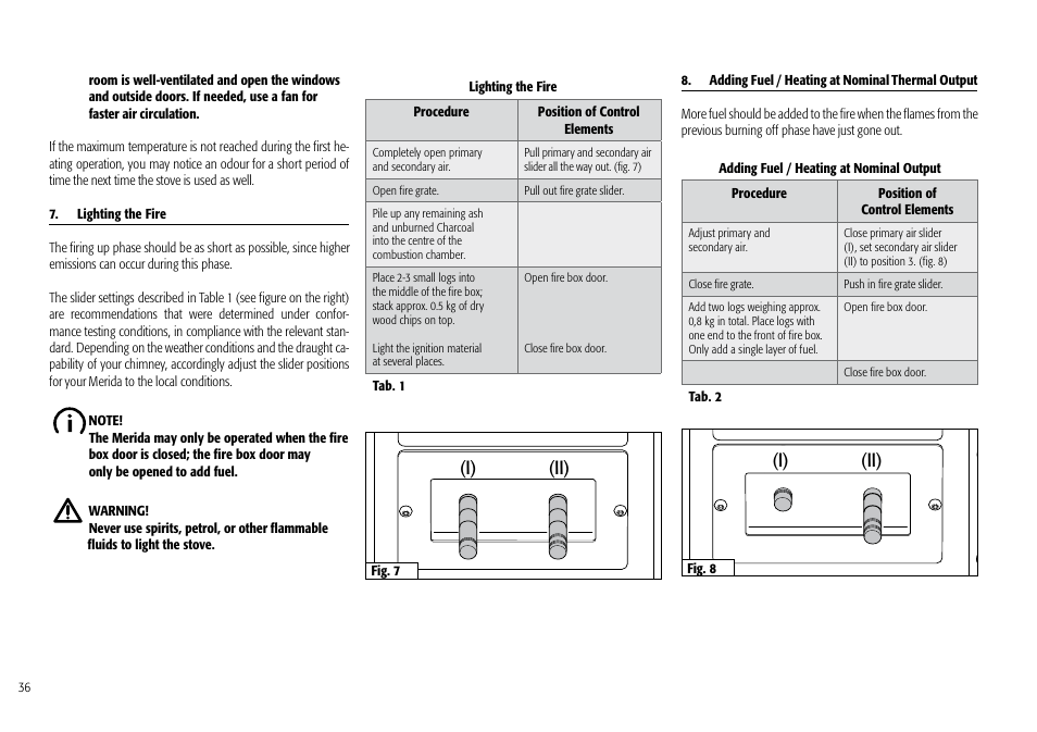 I) (ii) | Hase Merida User Manual | Page 36 / 48