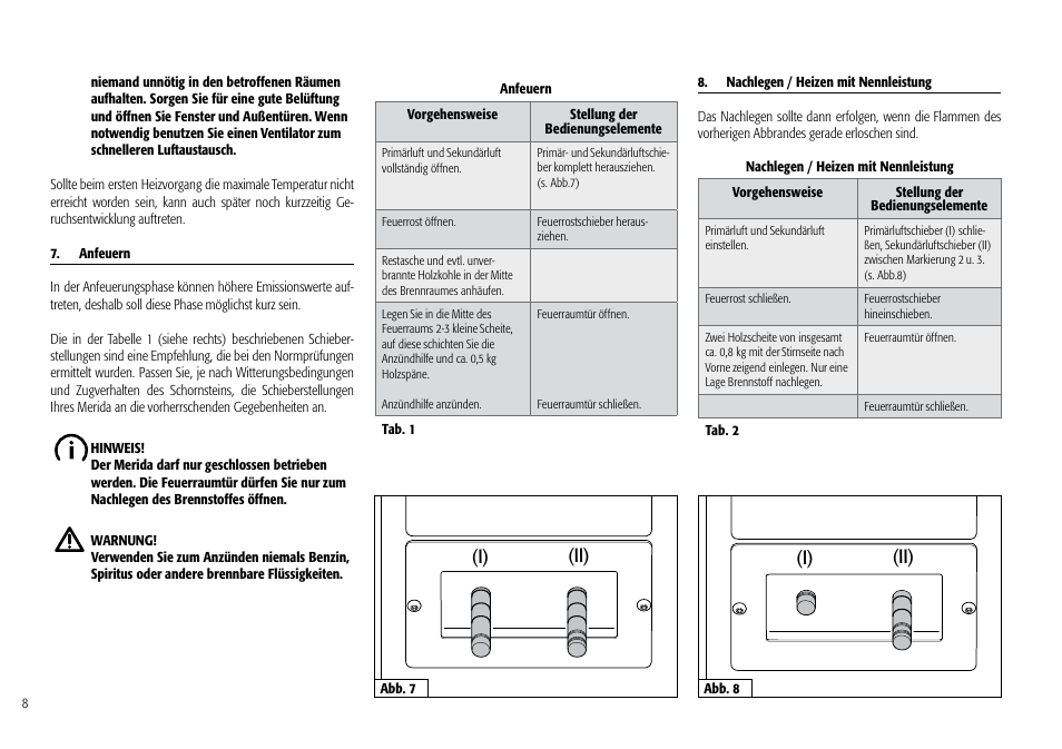 I) (ii) (i) (ii) | Hase Merida User Manual | Page 8 / 48