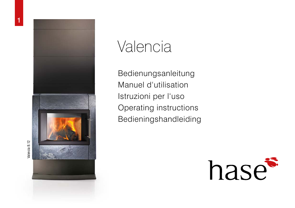 Hase Valencia User Manual | 48 pages