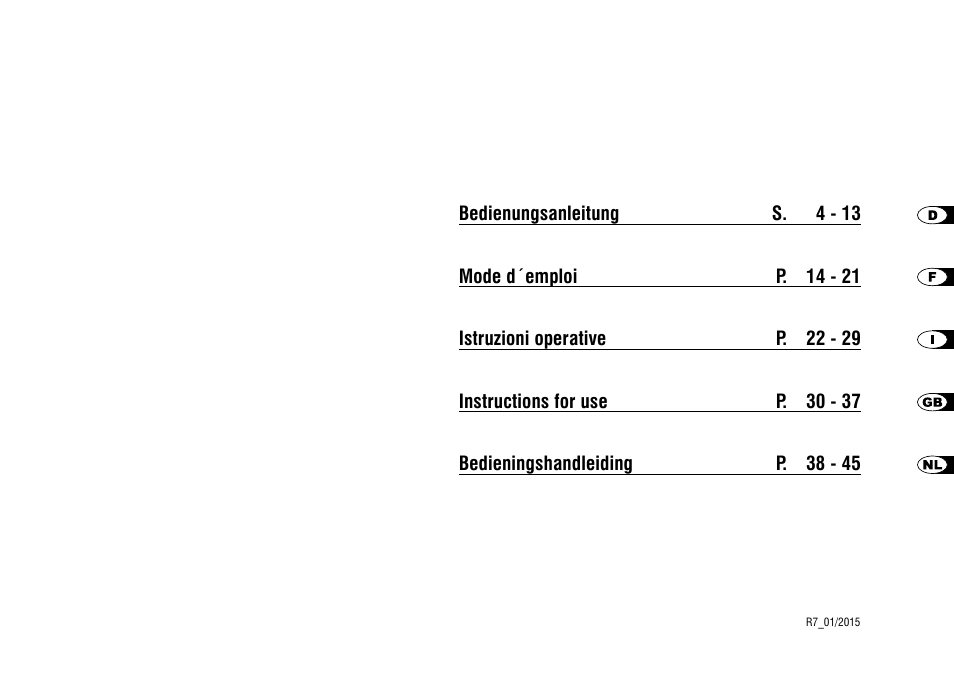 Hase Valencia User Manual | Page 3 / 48