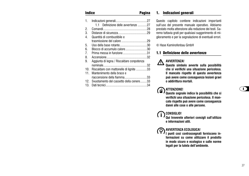 Hase Ottawa User Manual | Page 27 / 56