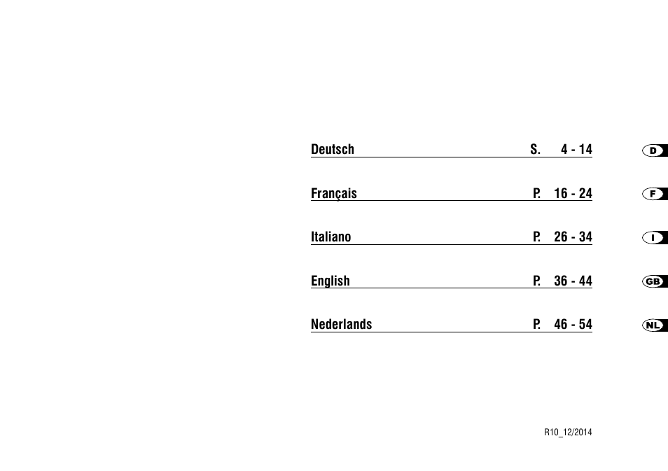 Hase Ottawa User Manual | Page 3 / 56