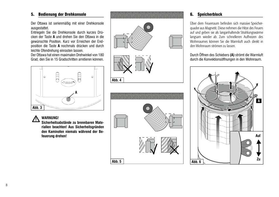 Hase Ottawa User Manual | Page 8 / 56