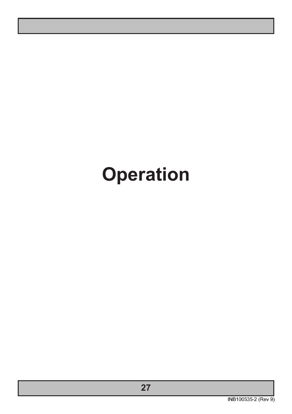 Operation | Hatteland Display 13 inch - HD 13T21 STD (Widescreen) User Manual | Page 27 / 50