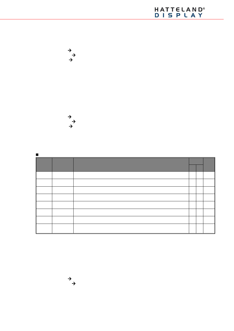 Sub-function: 0x20 watchdog monitor enable on/off | Hatteland Display 13 inch - HD 13T21 STD (Widescreen) User Manual | Page 16 / 24