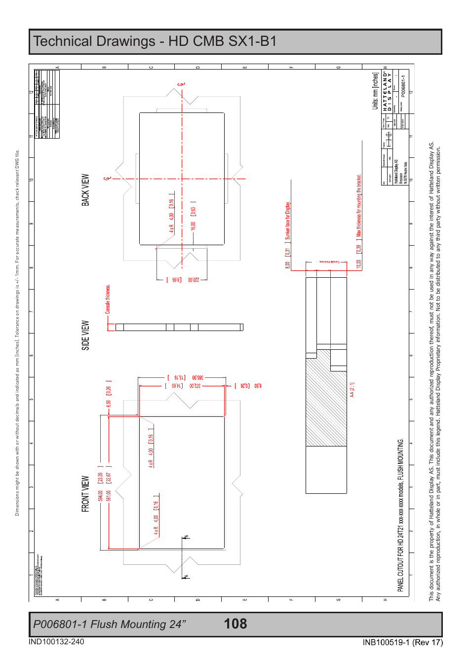 Hatteland Display 26 inch - HD 26T21 MMD (Widescreen, Touch Screen) User Manual | Page 108 / 134