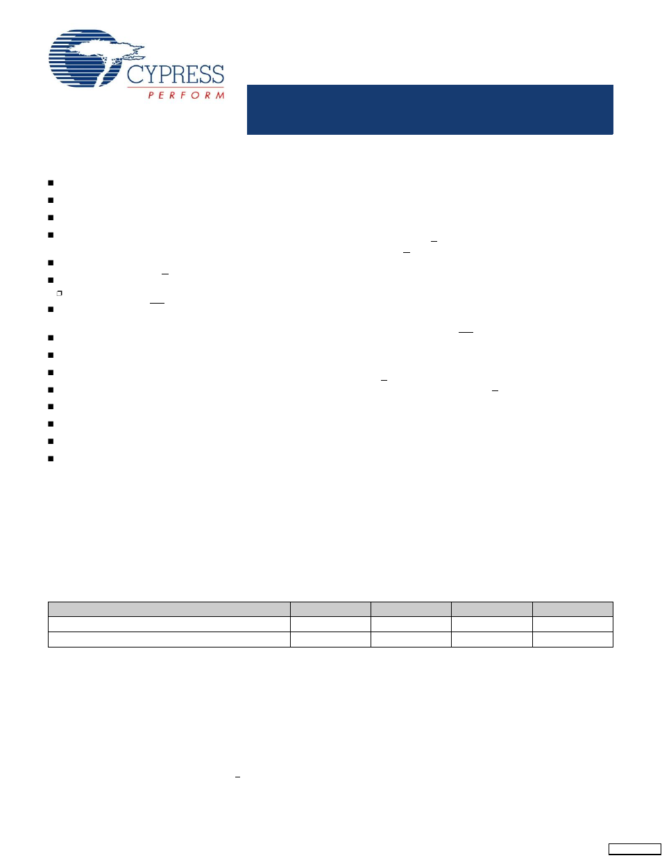 Cypress CY7C1250V18 User Manual | 27 pages