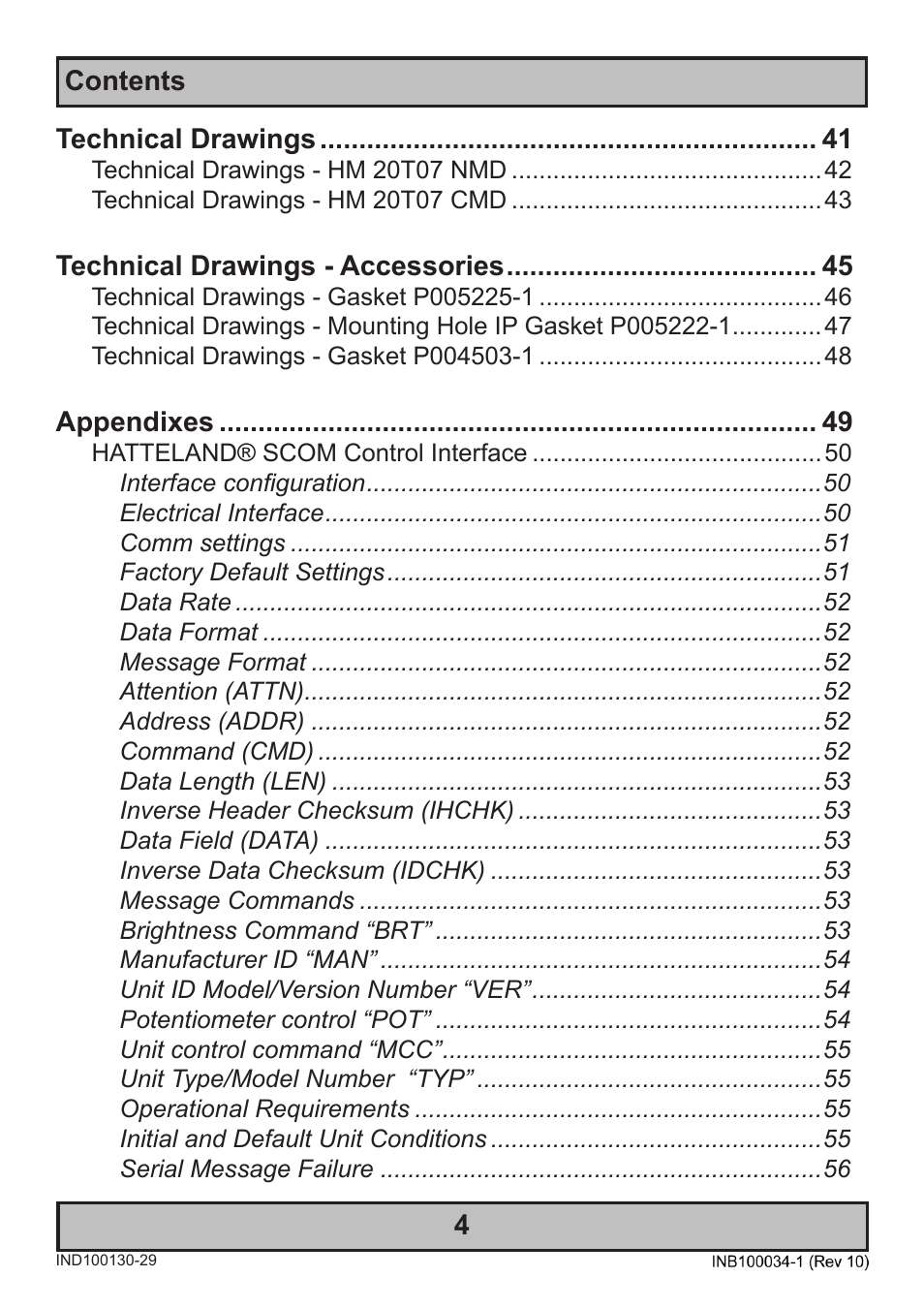 Hatteland Display 20 inch - HM 20T07 CMD User Manual | Page 4 / 76