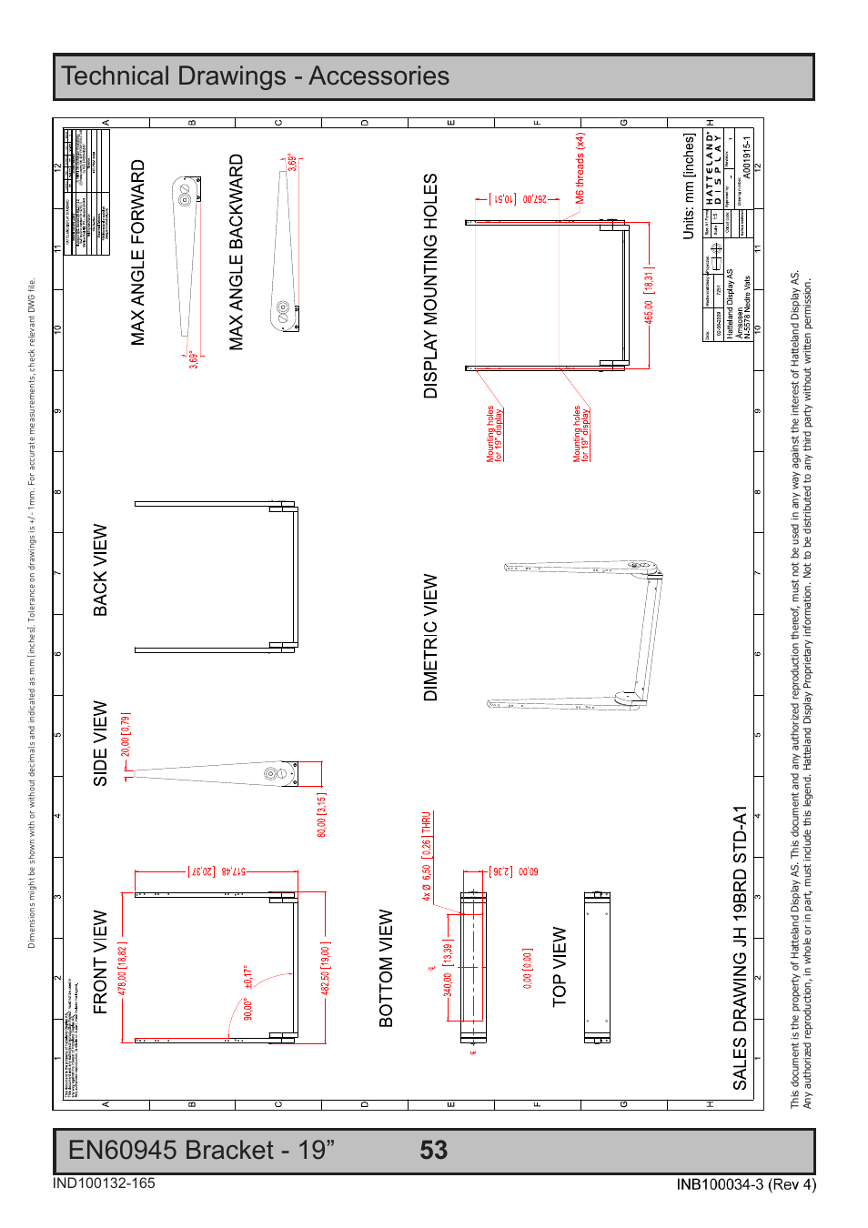Hatteland Display 19 inch - HM 19T14 MMD (TEMPEST) User Manual | Page 53 / 70