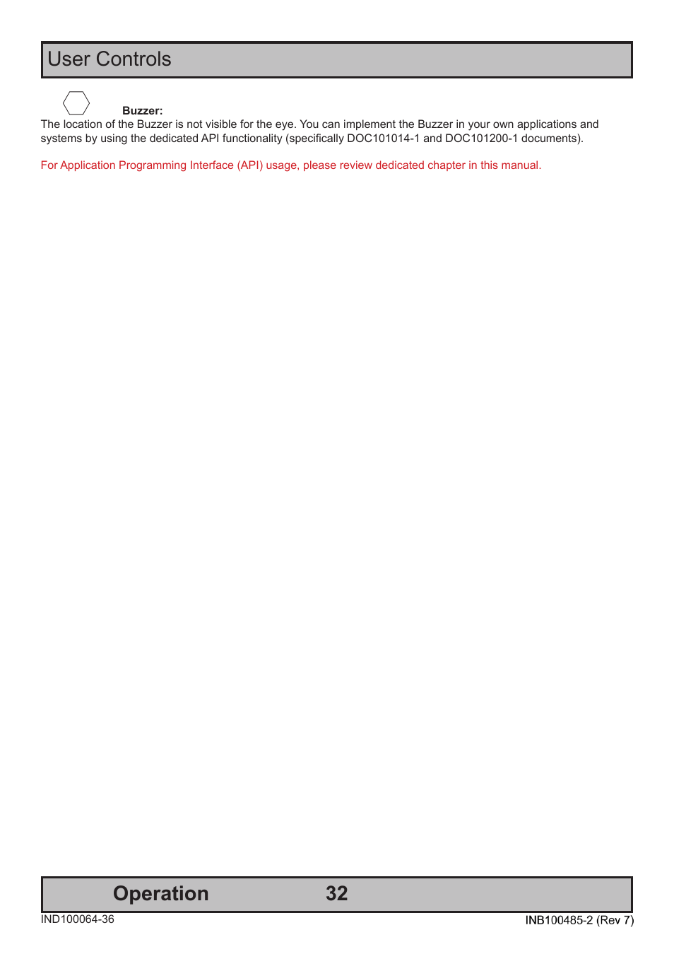 32 operation user controls | Hatteland Display 13 inch - HD 13T21 MMC (Widescreen, Inte Cor2 Duo CPU) User Manual | Page 32 / 76