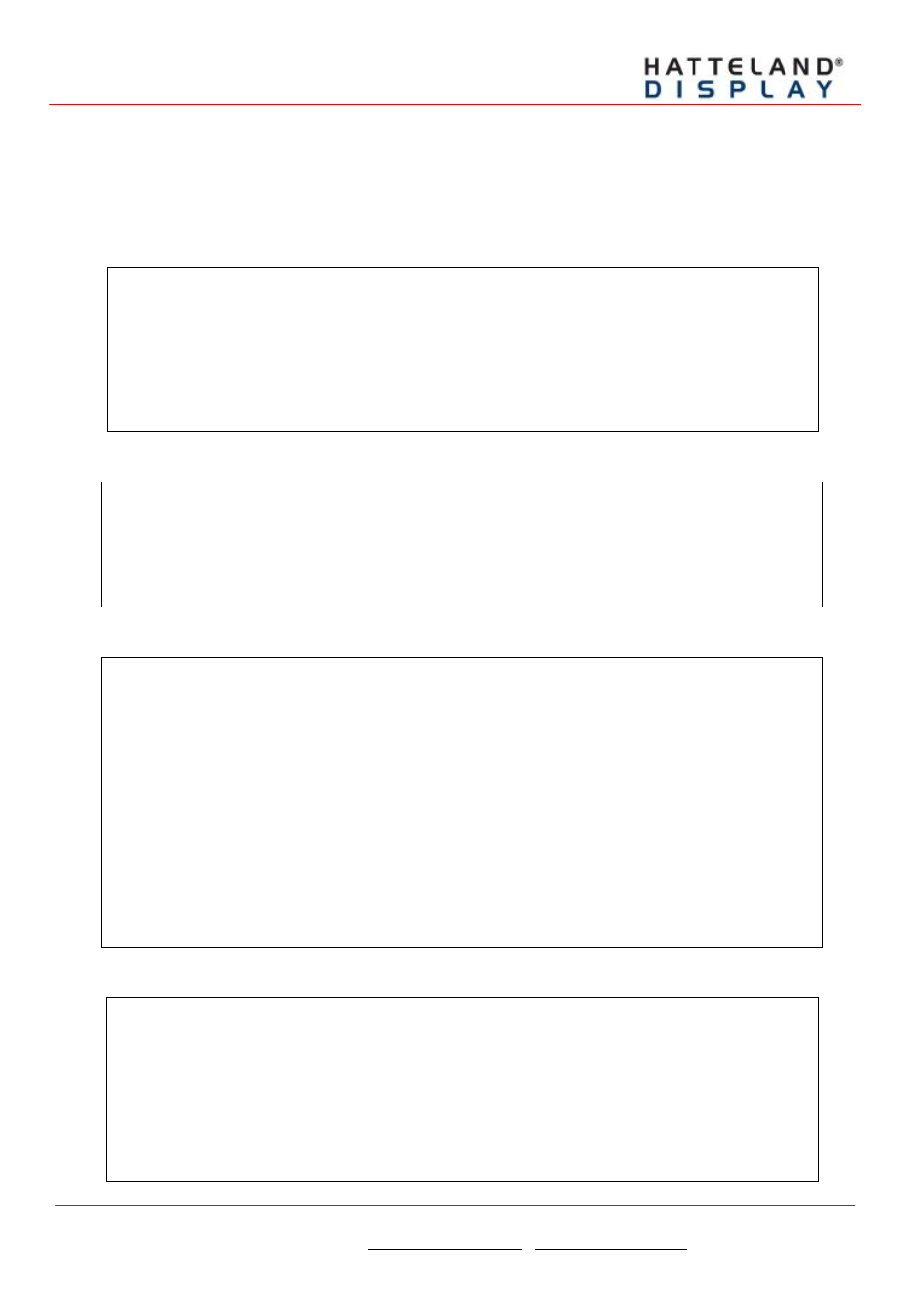 4 appendix, 1 hwapicommandrw from hwapihatteland.h, 1 c# example of hwapihatteland.dll import | 2 error codes implemented in hwapi.errcodes.h, 3 available commands implemented in hwapi.cmds.h, Hatteland display api | Hatteland Display 13 inch - HD 13T21 MMC (Widescreen, Inte Ato CPU) User Manual | Page 13 / 27