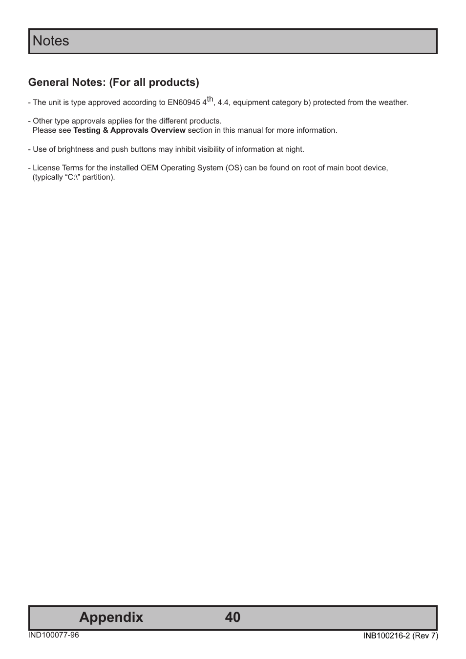 Hatteland Display 15 inch - JH 15T17 MMC-S (Slim Model) User Manual | Page 40 / 42