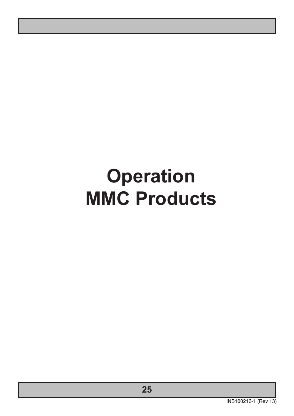 Operation mmc products | Hatteland Display 19 inch - JH 19T14 MMC User Manual | Page 25 / 66