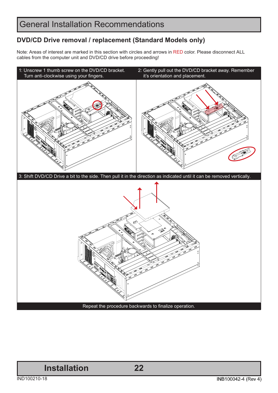 General installation recommendations installation | Hatteland Display HT C02HI (Compact Entry Level) User Manual | Page 22 / 86