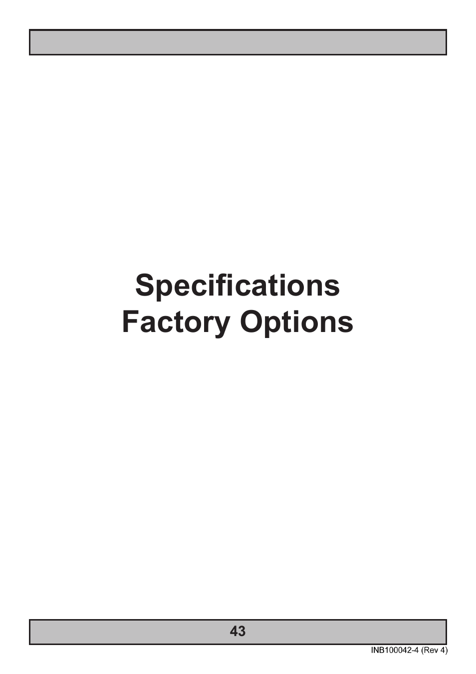 Specifications factory options | Hatteland Display HT C02HI (Compact Entry Level) User Manual | Page 43 / 86