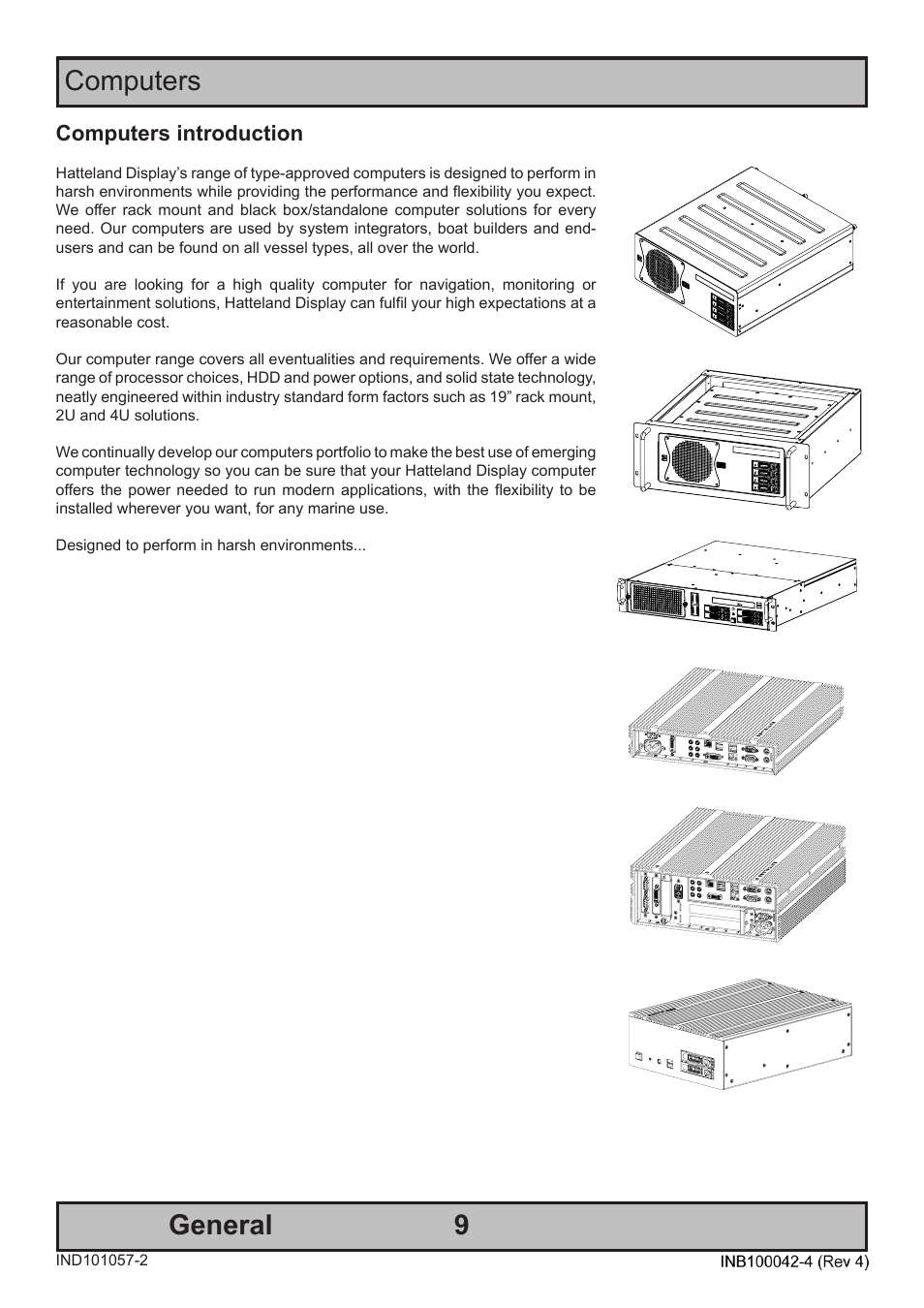 9computers, General, Computers introduction | Hatteland Display HT C02HI (Compact Entry Level) User Manual | Page 9 / 86