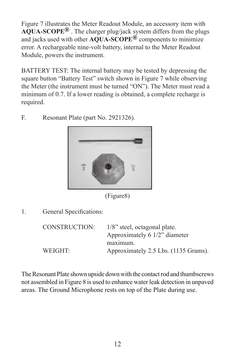 Heath Consultants Aqua-Scop User Manual | Page 15 / 39