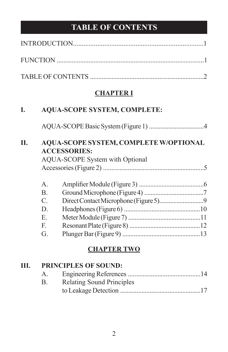 Heath Consultants Aqua-Scop User Manual | Page 5 / 39