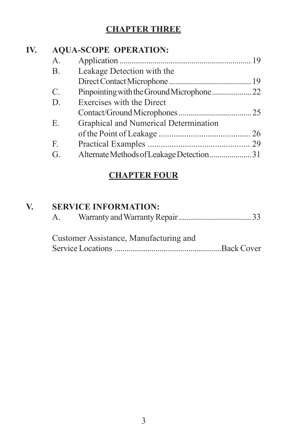 Heath Consultants Aqua-Scop User Manual | Page 6 / 39